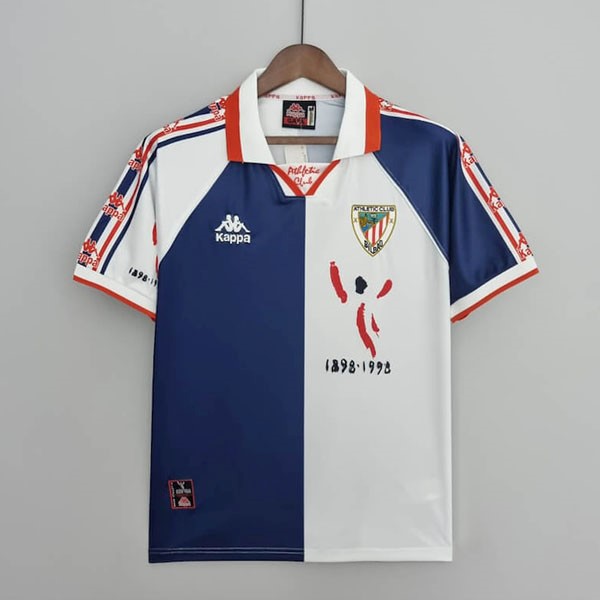 Tailandia Camiseta Athletic Bilbao Replica Segunda Ropa 1997 1998